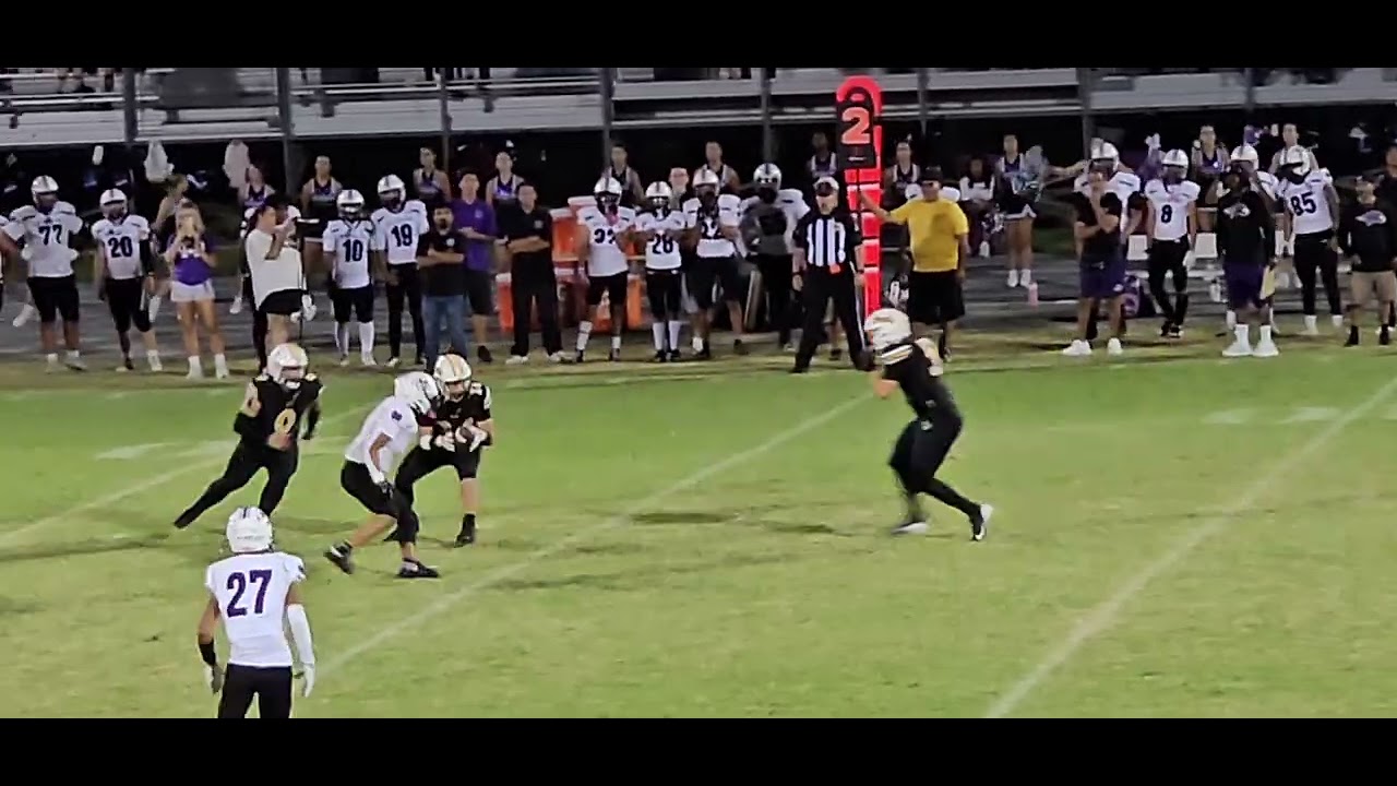 Marcus Garcia Interception Senior Year 9.5.25