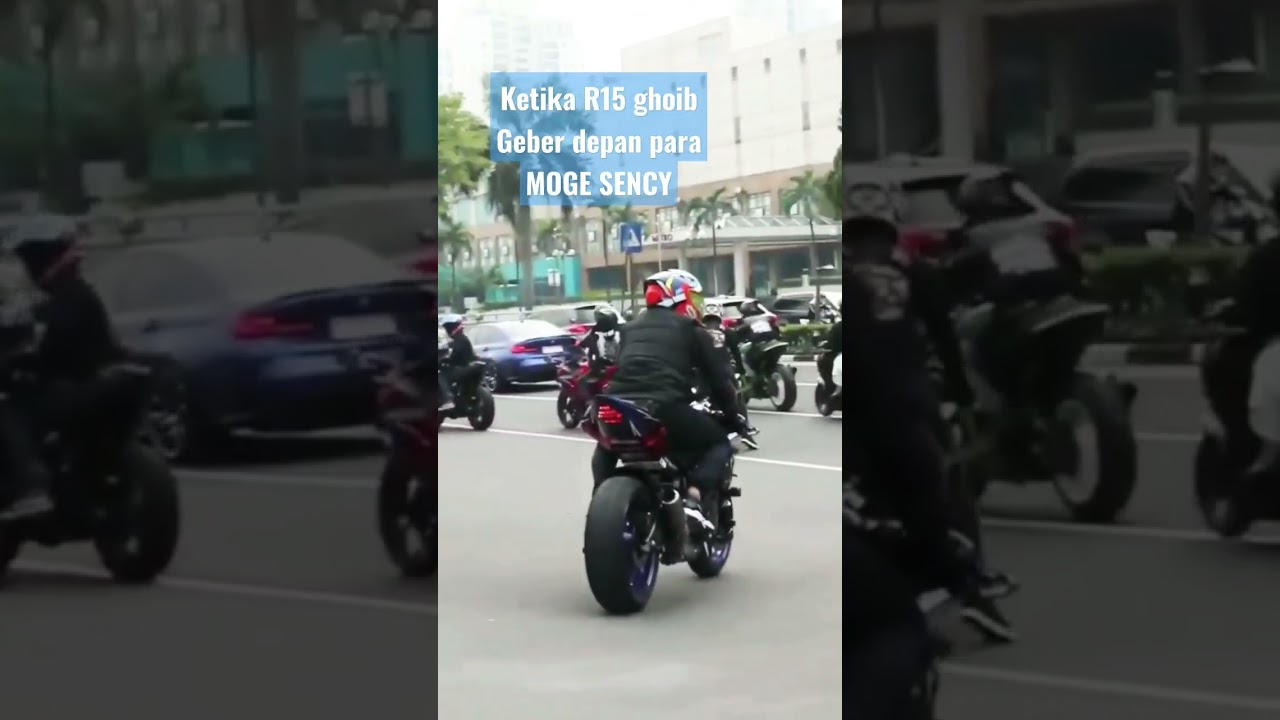 R15 ghoib gaspol depan para Moge 🔥 