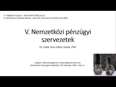 Videó: Nemzetközi pénzügyi rendszer: koncepció és szerkezet