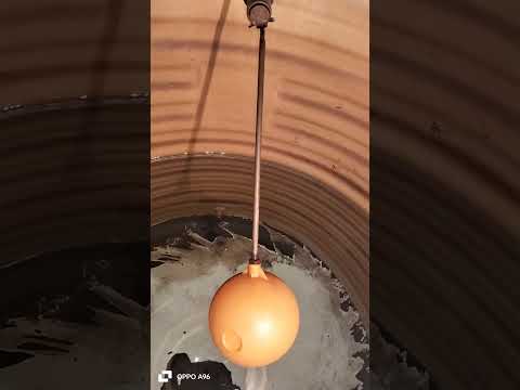 العوامه اليدوي بتسيب فراغ من غير مياه داخل الخزان تشطيبات سباكه حديثة سباك ديكورات فتيات فاخ