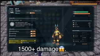 This anubis have 1500 plus damage the most powerful pal in pal world(part -12)