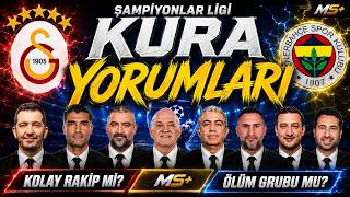 KAÇ PUAN TOPLARIZ? | Temsilcilerimizin Şampiyonlar Ligi Kura Yorumları