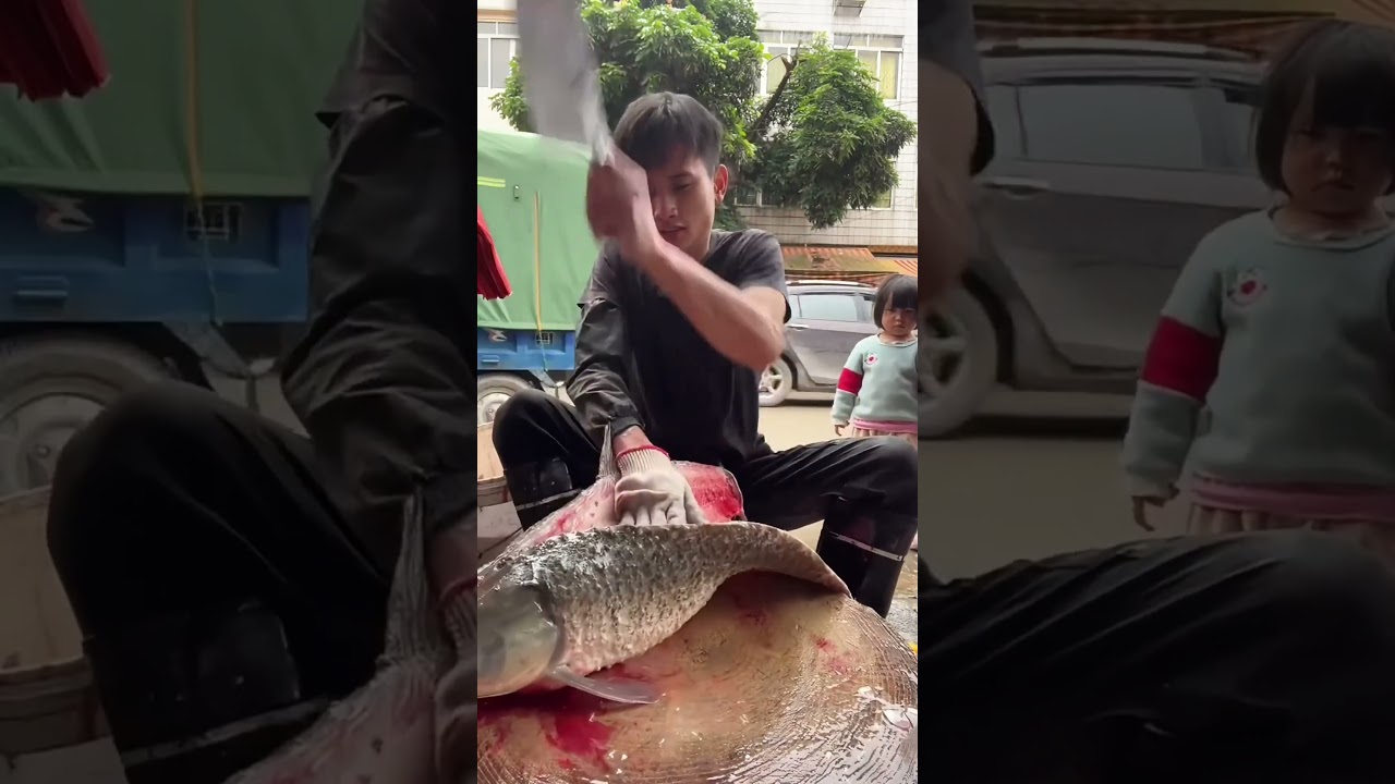 This is how I process a large carp 