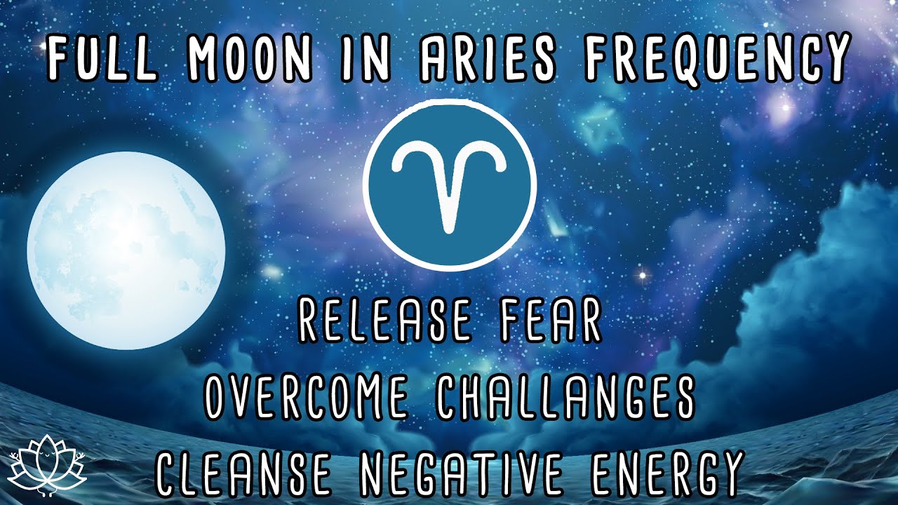 ♈ SUPER FULL MOON IN Aries, Sept 29th, 2023 | Full Moon Meditation ...