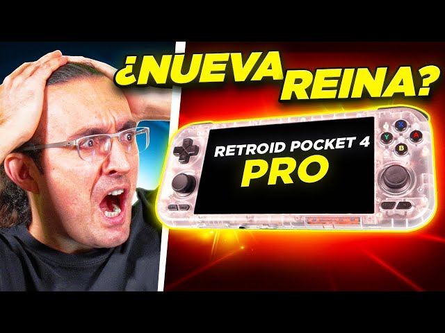 💥 RETROID POCKET 4 PRO review en PROFUNDIDAD en español - YouTube