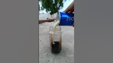 Amazing Science Experiment With KMnO4 + Milk #shorts