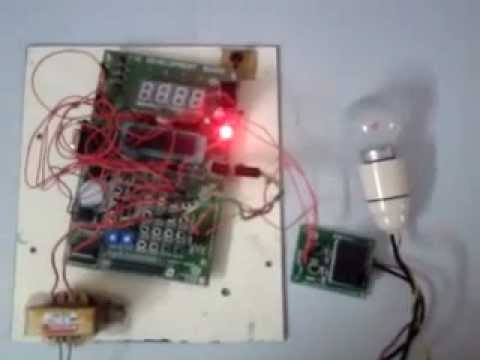 PIC 16f877a based home automation