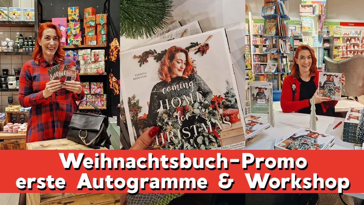 This week couldn’t be more perfect - Buch Promo & Autogramme // Weekly Vlog 109 | Sabrina Sterntal