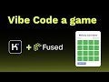 Vibe Coding a game in Fused &amp; Kimi K2!