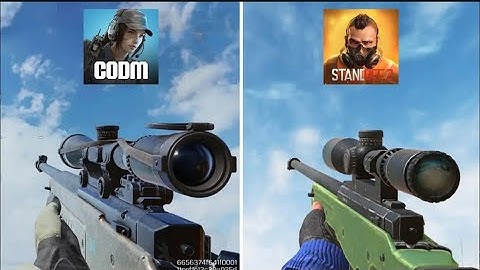 COD Mobile vs Standoff 2 - Details and Physics Comparison