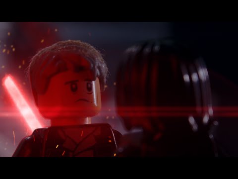 Lego Han Solo vs Kylo Ren full version / Han Solo death scene by WLA