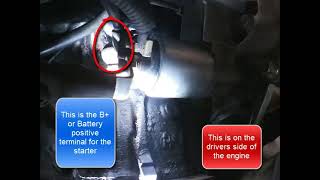 Duramax starter wiring location 2500HD Chevrolet GMC by Joseph Gingerich 32 views 1 year ago 33 seconds