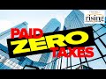 Panel: Top 55 Corporations Paid ZERO Taxes, Got $3 Billion From Fed Gov In 2020