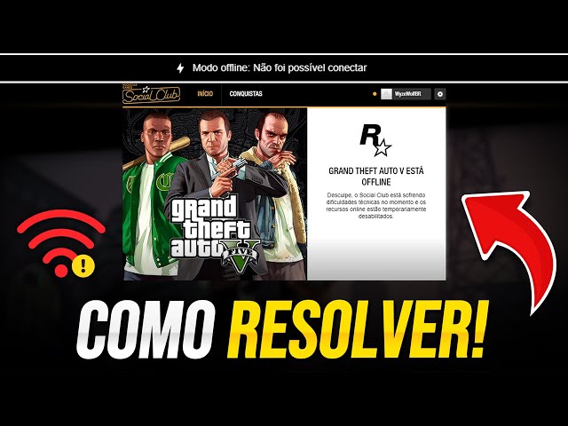 Rockstar com problemas, IMPOSSÍVEL entrar no GTA ONLINE! 