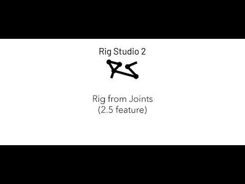 Rig Studio - Rig from Joints Tool