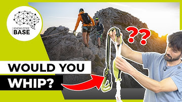 How does it look if you fall into your via ferrata set?