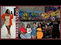 WEEKEND VLOG| HOSTING A HOUSTON MEET &amp; MINGLE, MOMS BIRTHDAY BRUNCH, GOING OUT WITH THE GIRLS &amp; MORE
