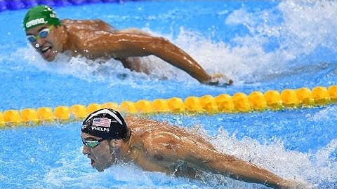 Rio Olympics 2016 Michael Phelps Men`s 100M Butterfly Destroys Chad Le Clos Again