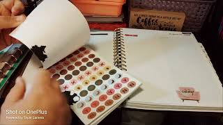 Decorate With Me: August 10-11, 2022 | Blue Sky Spiral Planner | Heidi Swapp Sticker Book