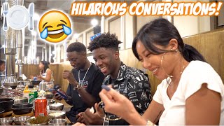 KOREAN BBQ MUKBANG ASMR WITH JESSI (제시) | FO Squad Kpop