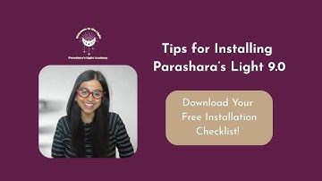 Installing Parashara