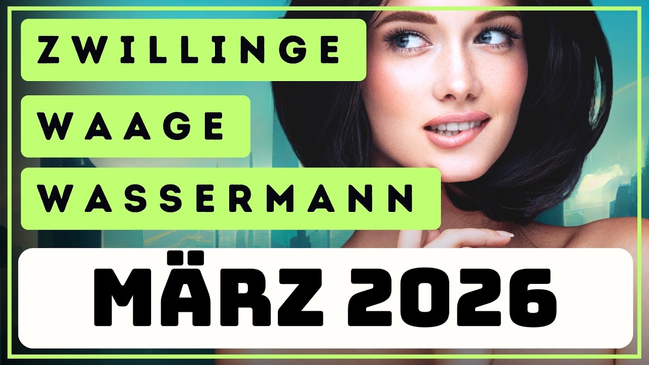 Zum Dahinschmelzen 🥰 Tarot März 2026 🔮 Zwillinge Waage Wassermann ✨
