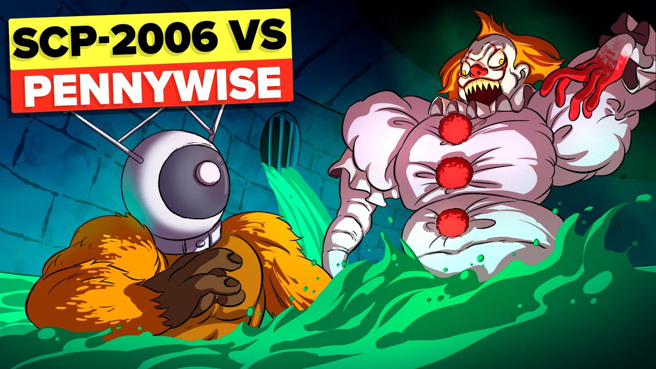 Demon Clown Vs Hard-to-Destroy Reptile - Pennywise Vs SCP-682