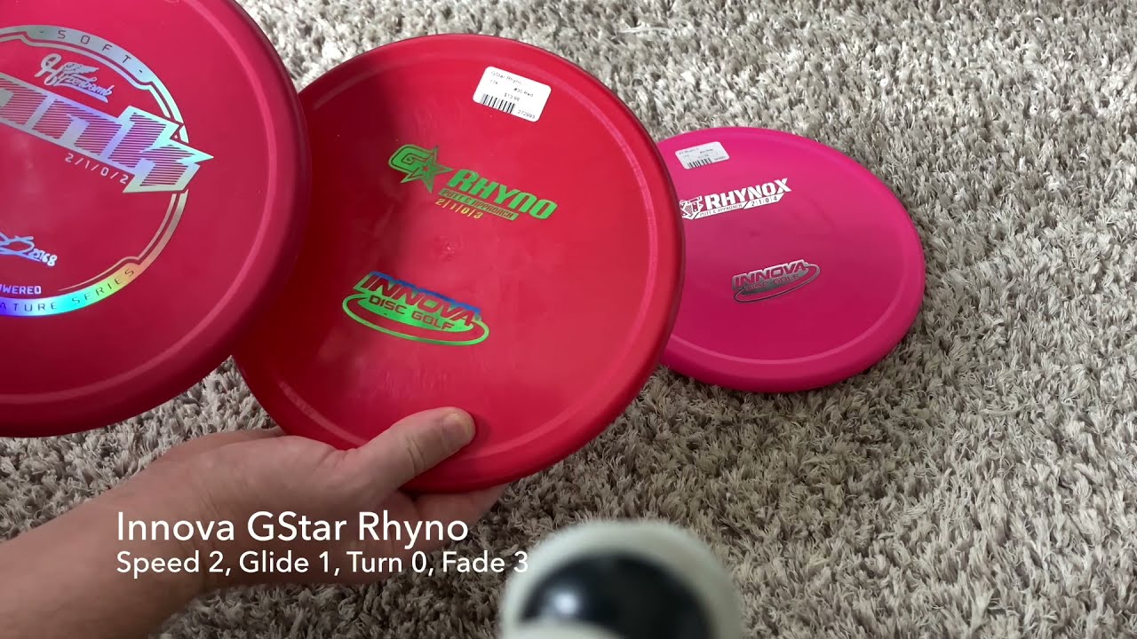 boble software fire gange Hyzerbomb Tank v Innova Rhyno / RhynoX | disc golf - YouTube