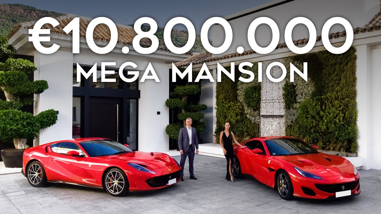 Тур по вилле Каприччио €10.800.000 Роскошный МЕГА Особняк в Ла Загалета | Drumelia House Tour #9