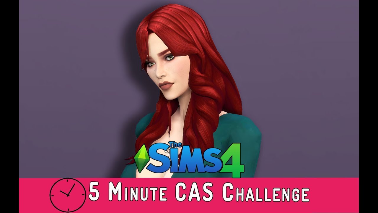 THE SIMS 4: CAS Challenge | 5 minutes create a sim - YouTube