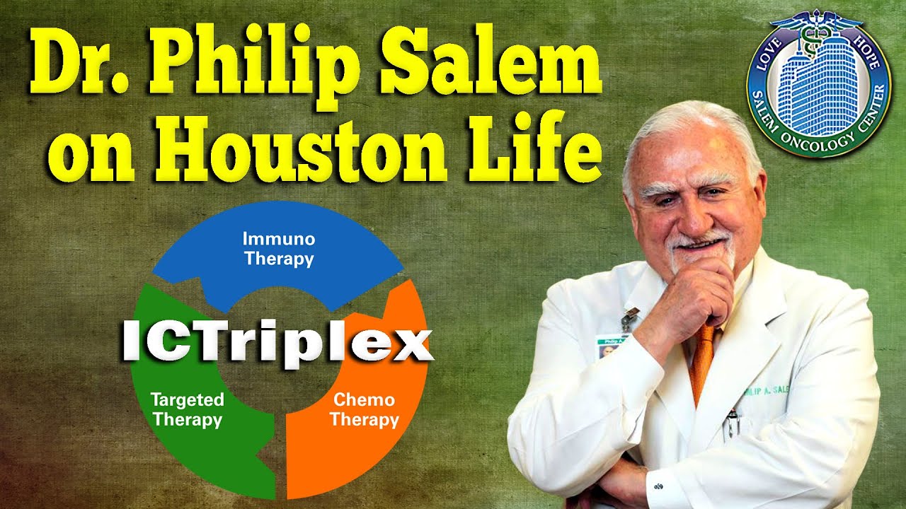Dr Philip Salem and Hans Lenger on Houston Life TV