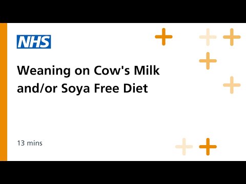 Weaning on Cow’s Milk and / or Soya Free Diet