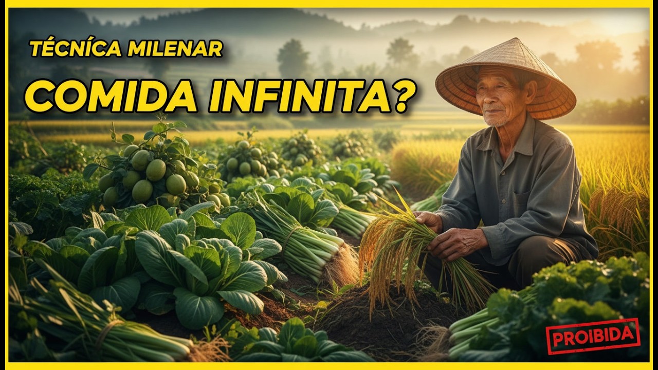Conheça a Técnica Milenar chinesa para produzir Comida INFINITA (foi PROIBIDA)