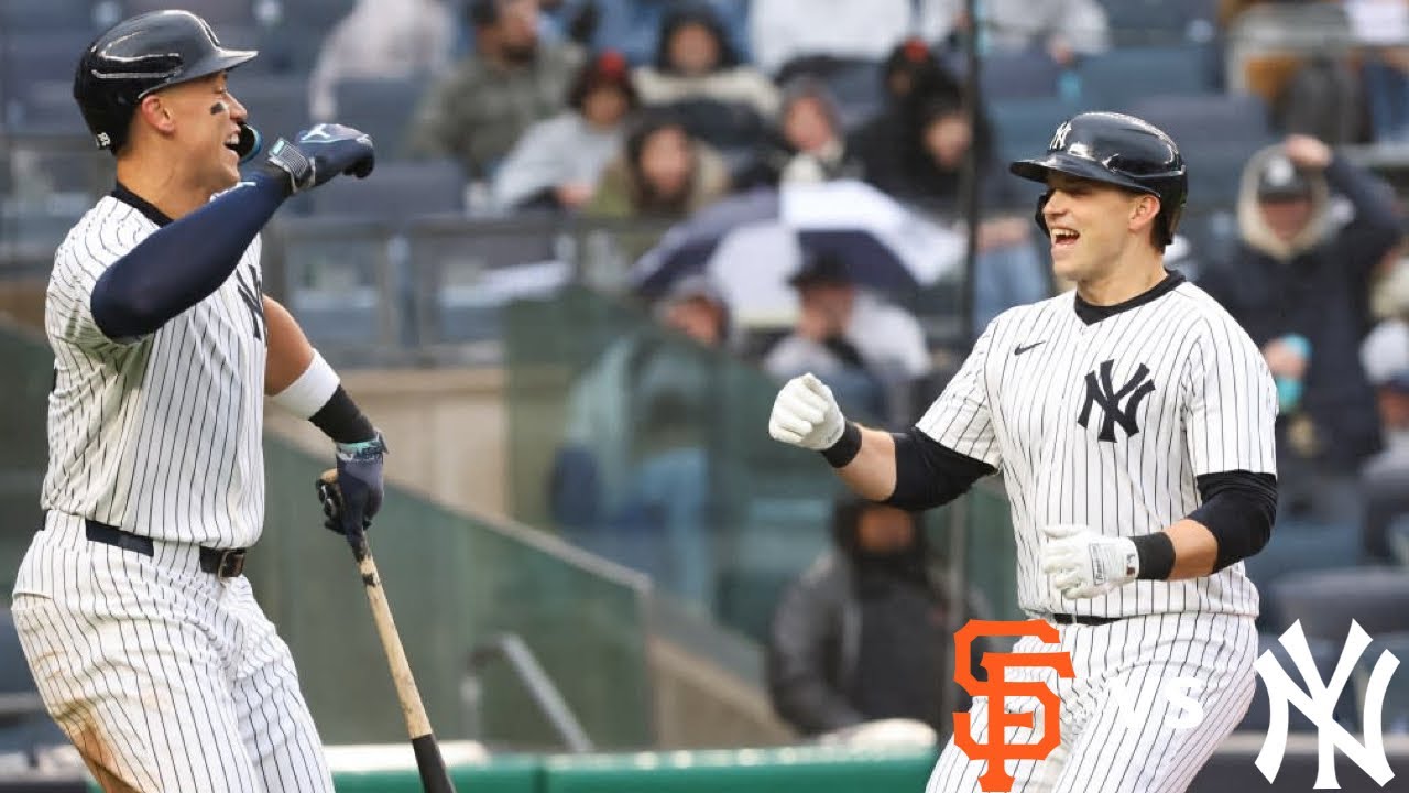 San Francisco Giants vs New York Yankees Full Game | 4/12/25