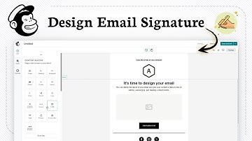 Een e-mailhandtekening maken in MailChimp