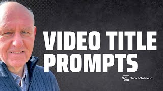 1 ChatGPT Prompt that Optimizes Any Video Title in 5 Minutes