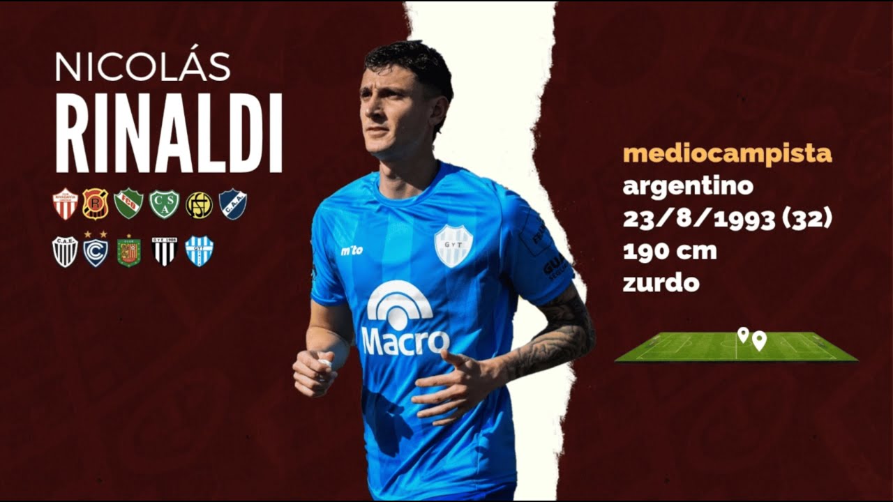 Nicolás Rinaldi - Temporada 2025 - YouTube