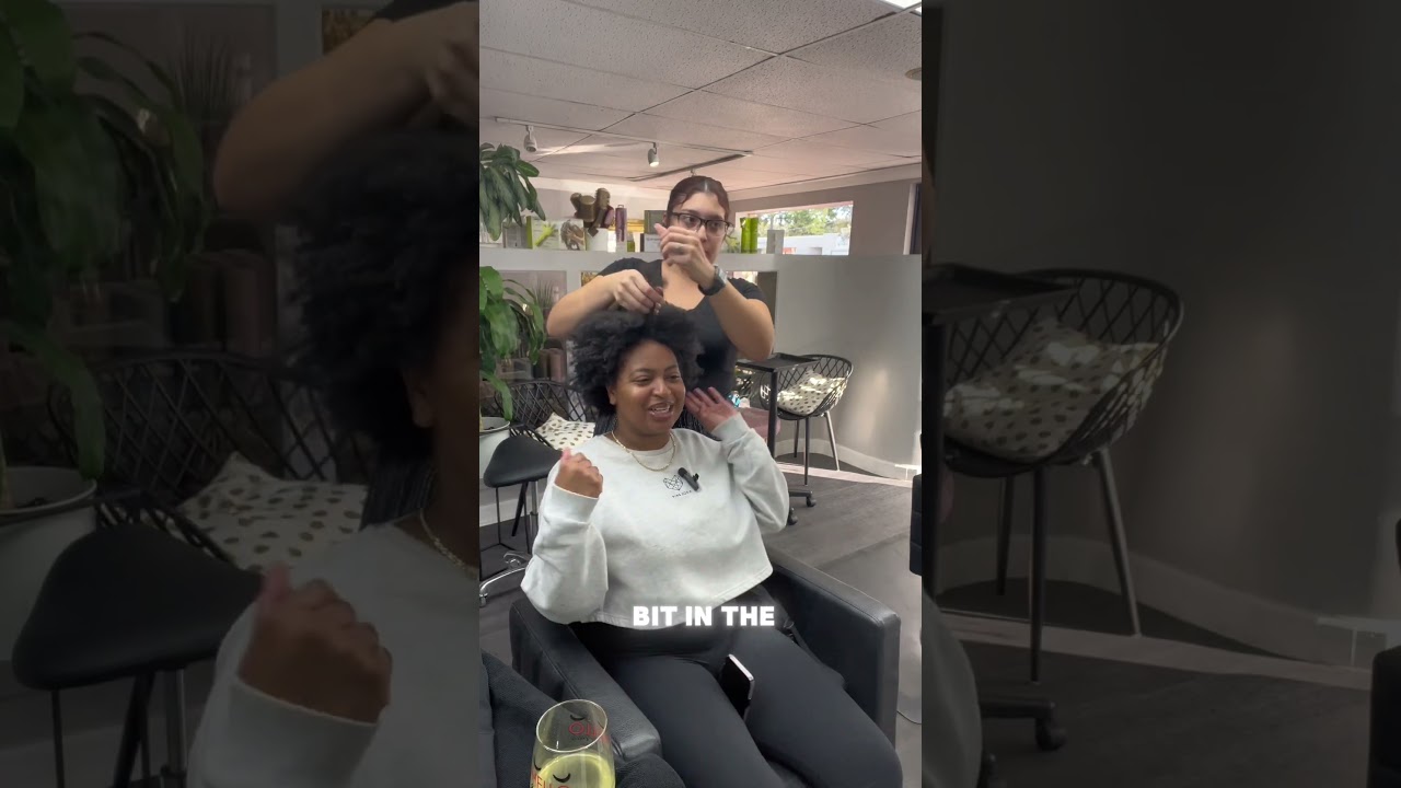 Type 4 Curls Cut Consultation 🤩 