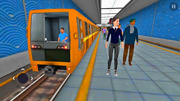 Subway Simulator 3D - Passenger Mode Insular Line - Android Gameplay