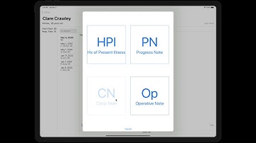 Physician Note Software - HCI Prototype