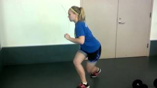 Cleaning up crossover squats