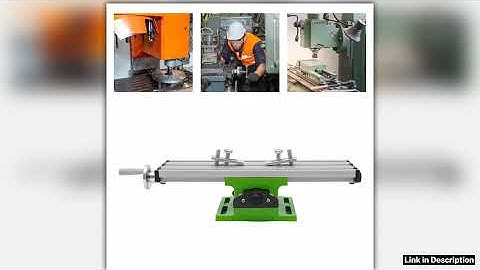 2 Axis Multifunction Milling Working Table XY Cross Slide Compound Bench Drill Vise Everyday Editio