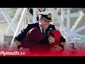 Royal Navy aircraft carrier HMS Prince of Wales returns home to emotional scenes