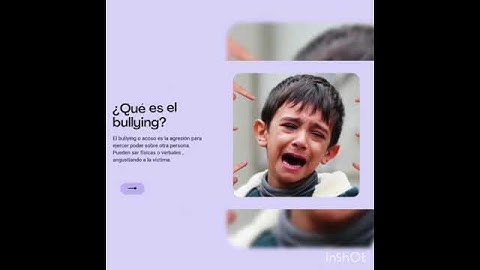 El bullying