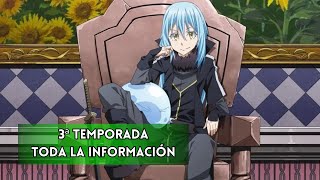 TENSEI SHITARA SLIME DATTA KEN 3ª TEMPORADA FECHA DE ESTRENO Y DURACIÓN