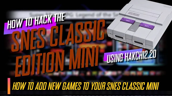 How to hack and add games to your SNES Classic Mini!!