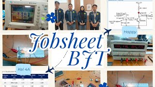 KELOMPOK 4 A - JOBSHEET TRANSISTOR BJT