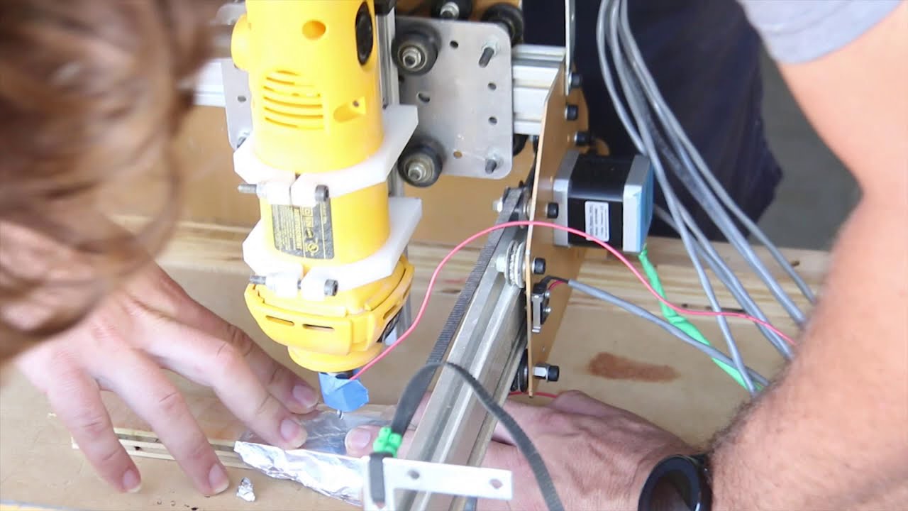 A personal, very rough demonstration on setting up a TINYG CNC router controller.