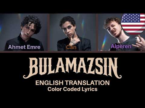 PERMA  - Bulamazsın | Color Coded Lyrics - English Translation