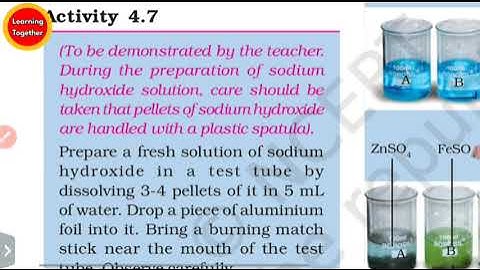 NCERT Class 8 science chapter 4 Materials : Metals and Non - Metals ‎@LEARNING TOGETHER